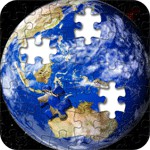 Seamless Earth 75億ピース地球ジグソーパズルアイコン