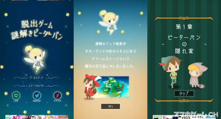 脱出ゲーム 謎解きピーターパン