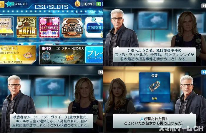 CSI:科学捜査班 Slot