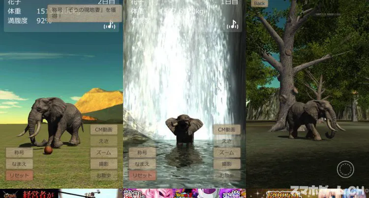 リアルなぞう育成ゲーム3D