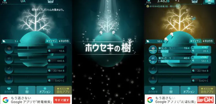 ホウセキの樹