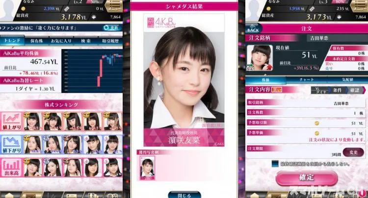 AiKaBu 公式アイドル株式市場(アイカブ)