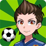 机でサッカーアイコン