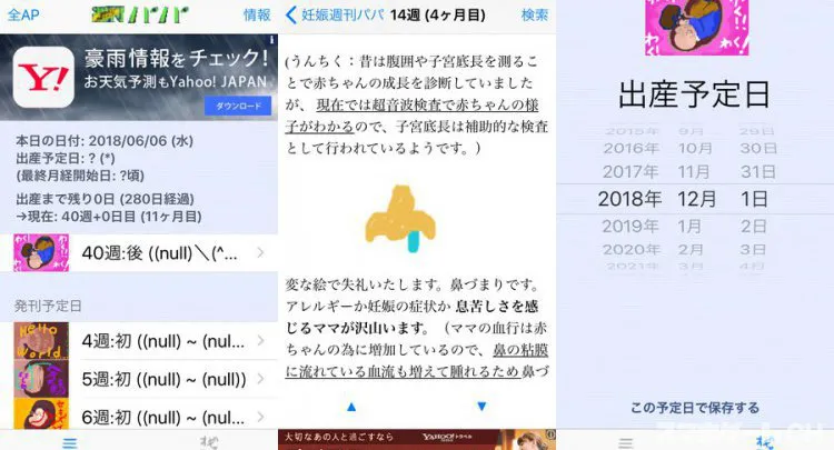 妊娠週刊パパ