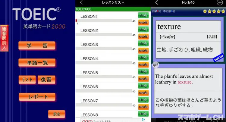 TOEIC重要英単語
