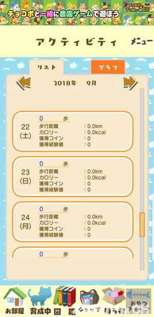 にゃん歩計の特徴や使い方をレビュー スマホゲームch