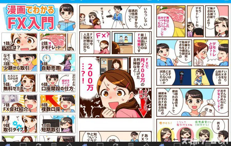 漫画でわかるFX