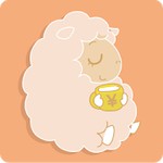 貯まる♪ひつじの貯金箱アイコン