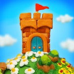 ねんどの王国: 箱庭 街づくり放置ゲームアイコン
