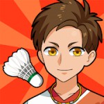 机でバドミントンアイコン
