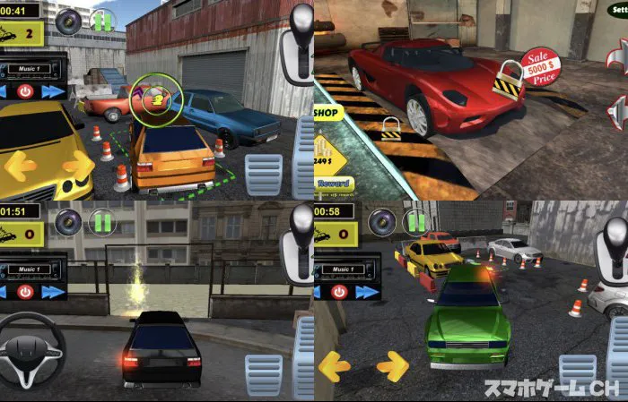 Realistic Car Parking City 3D