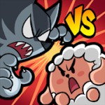 ヒツジとオオカミアイコン
