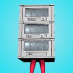 走れビルディングアイコン