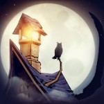 フクロウと灯台アイコン