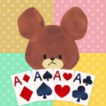 くまのがっこう かわいい カードゲーム集アイコン