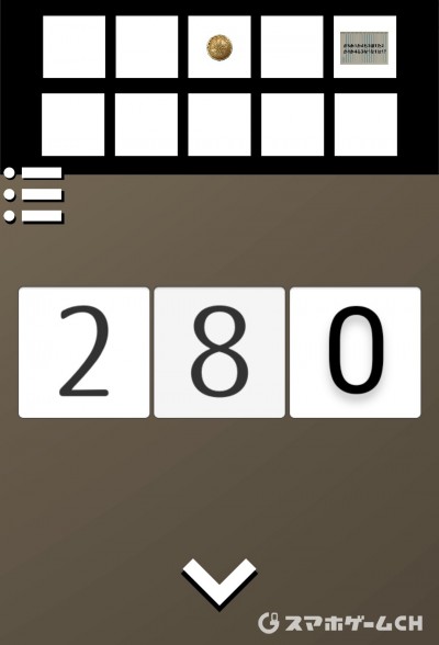 海沿いのホテルからの脱出 攻略手順3 暗号紙の数字 メモの数字と絵画の色 スマホゲームch